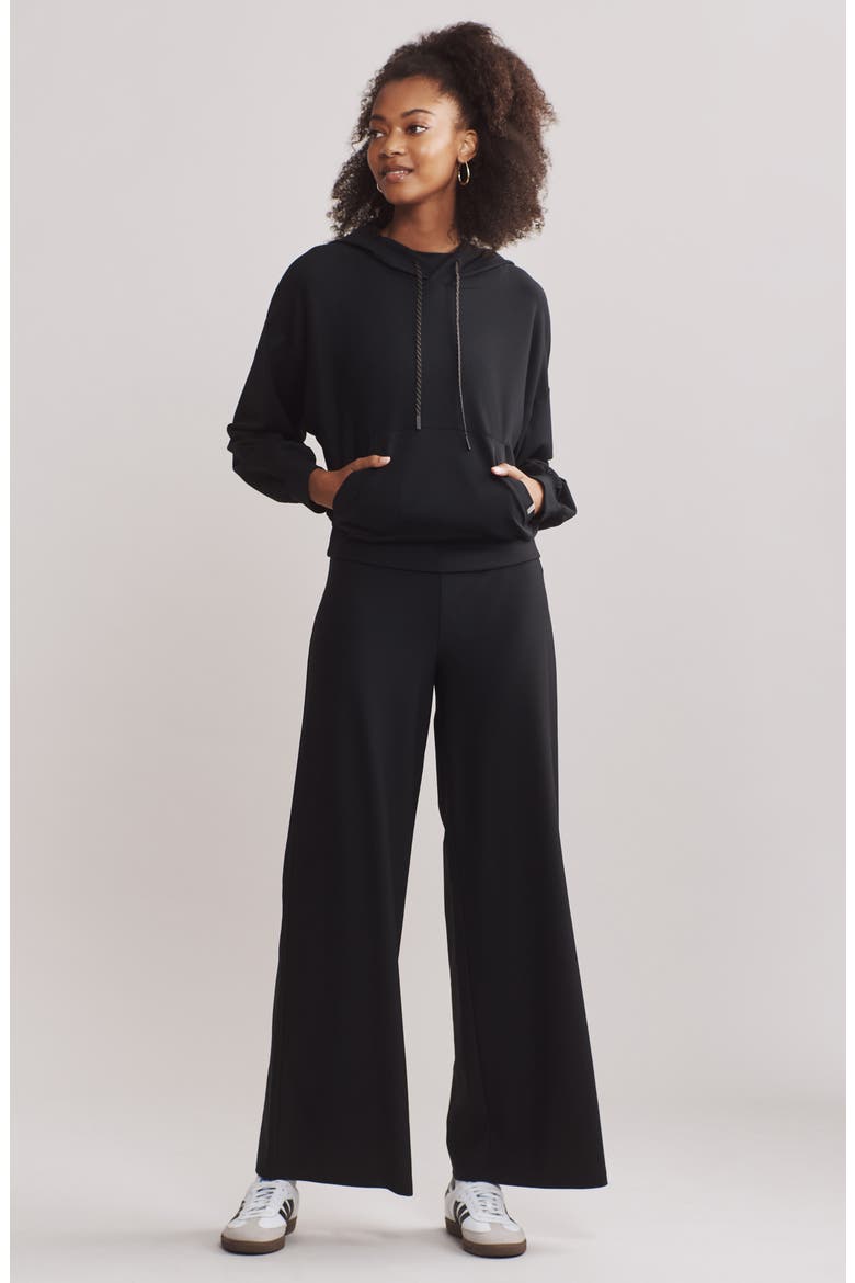 Ripple Hoodie, Alternate, color, BLACK