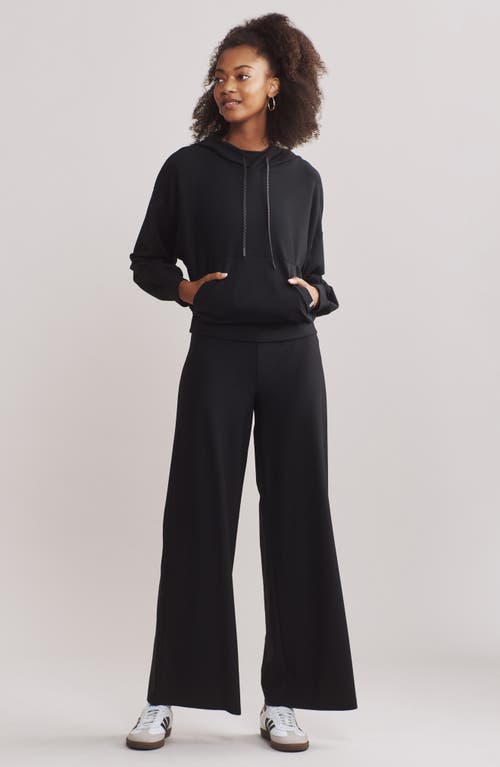 Rhone Ripple Hoodie In Black