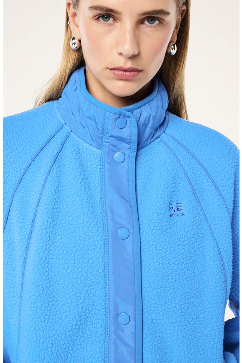 Venture Faux Shearling Jacket, Alternate, color, MARINA