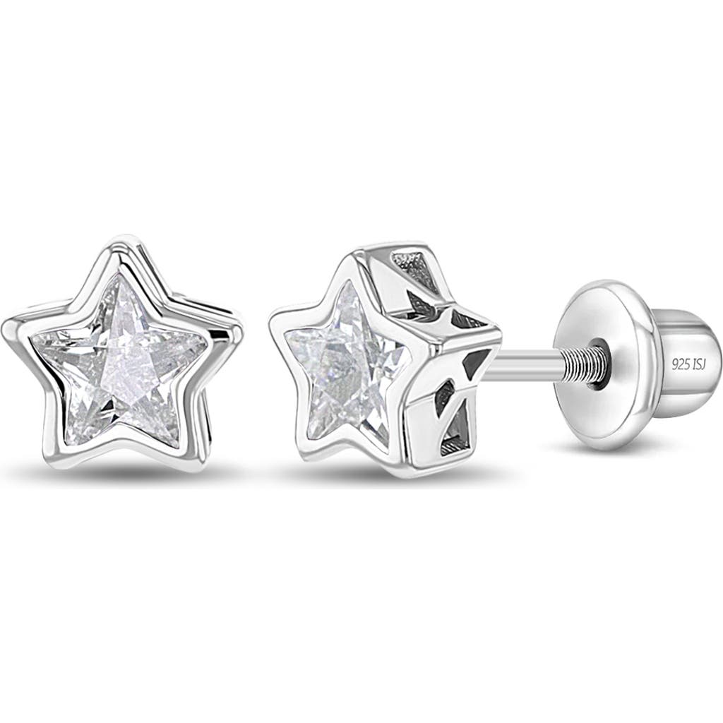 Shop In Season Jewelry Cubic Zirconia Birthstone Star Earrings In April