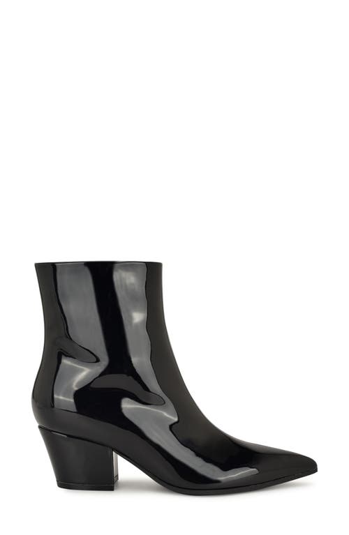 Nine West Serri Block Heel Bootie In Black