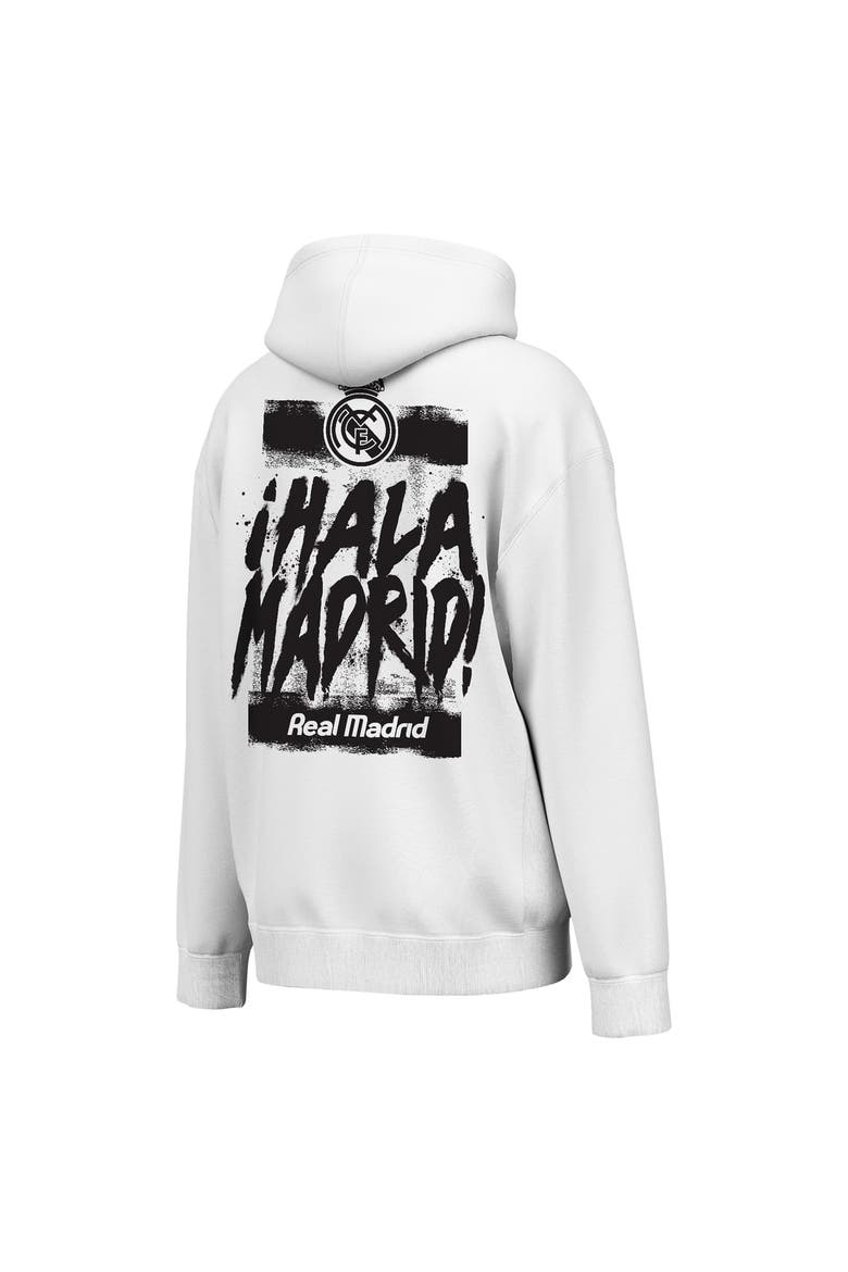 Men's Outerstuff  White Real Madrid Chant Hoodie, Alternate, color, White