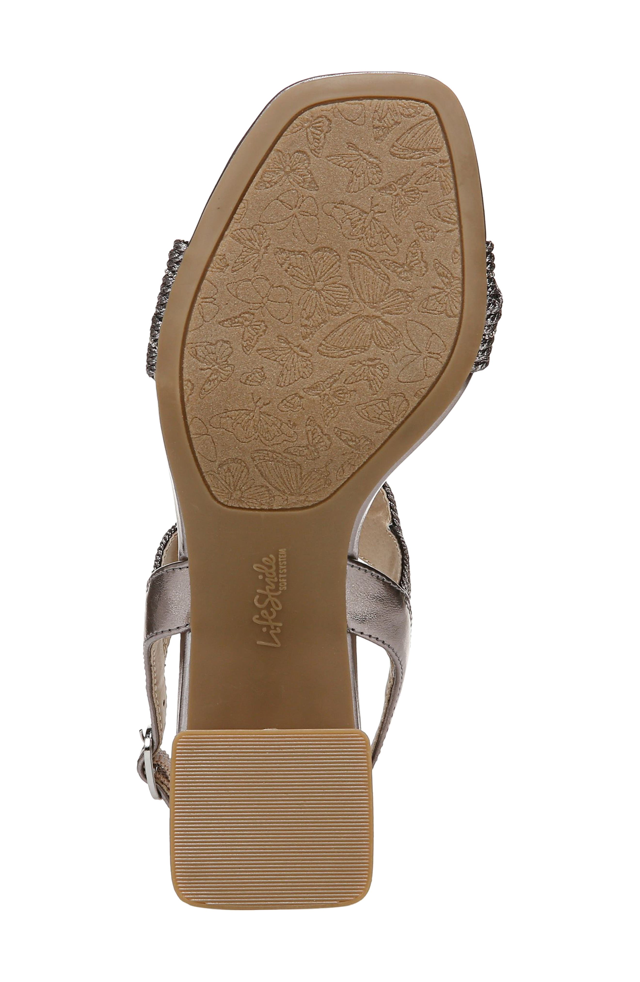 LifeStride Charnelle Slingback Sandal, Alternate, color, Pewter