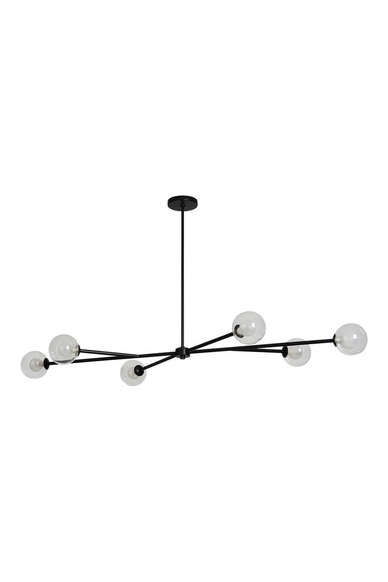 Endah Ceiling Light Fixture, Alternate, color, MATTE BLACK