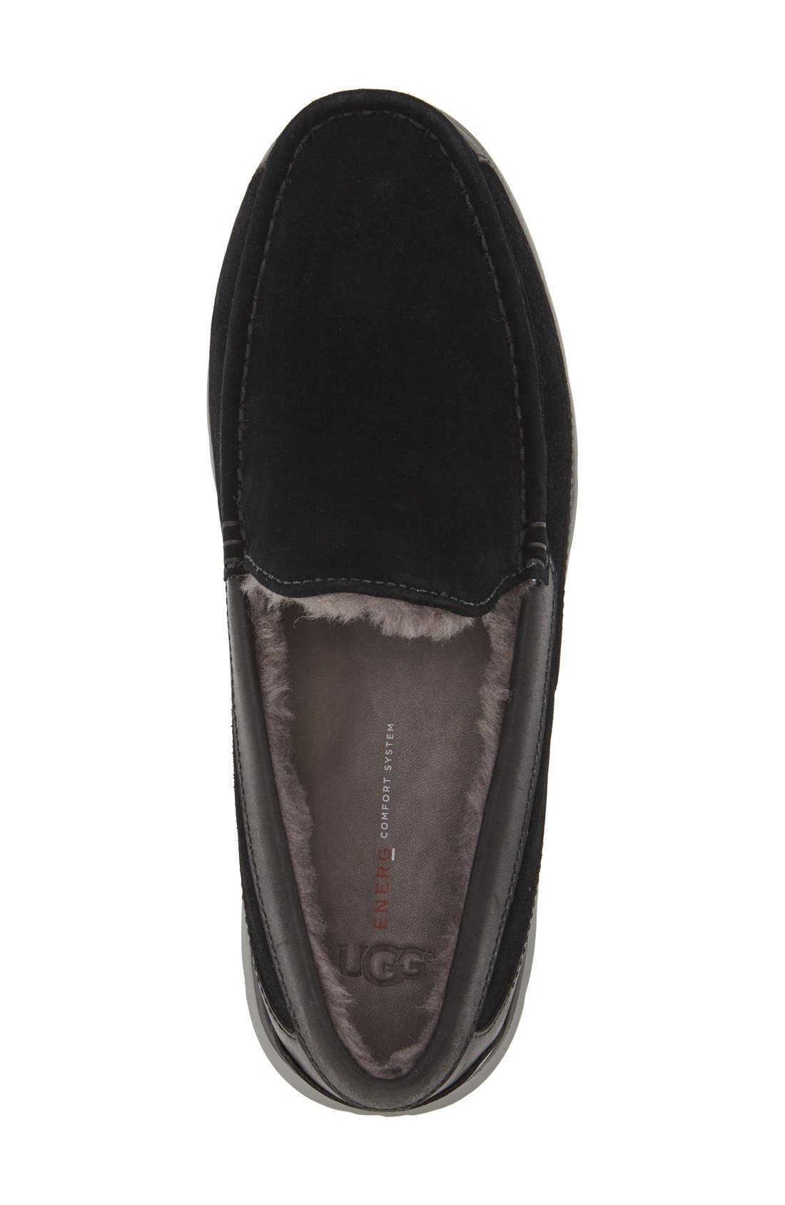 Fascot Indoor/Outdoor Slipper, Alternate, color, BLACK