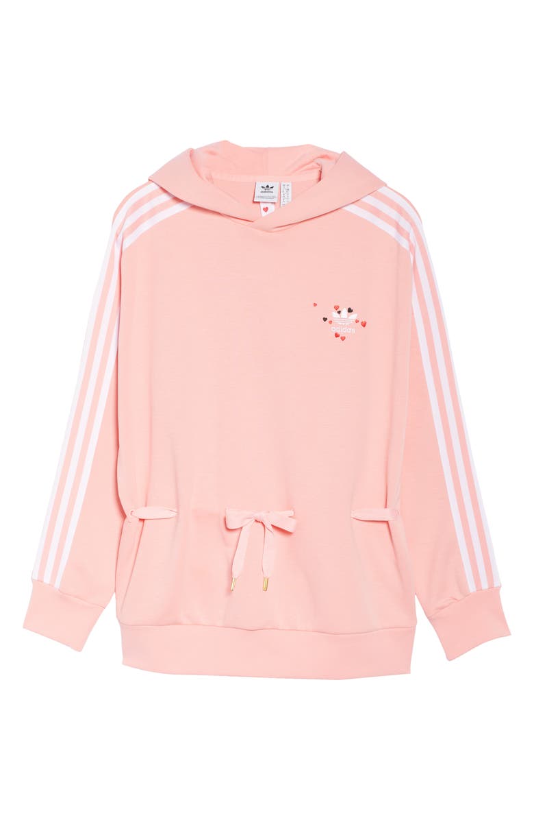 adidas Originals Embroidered Heart Hoodie, Alternate, color,