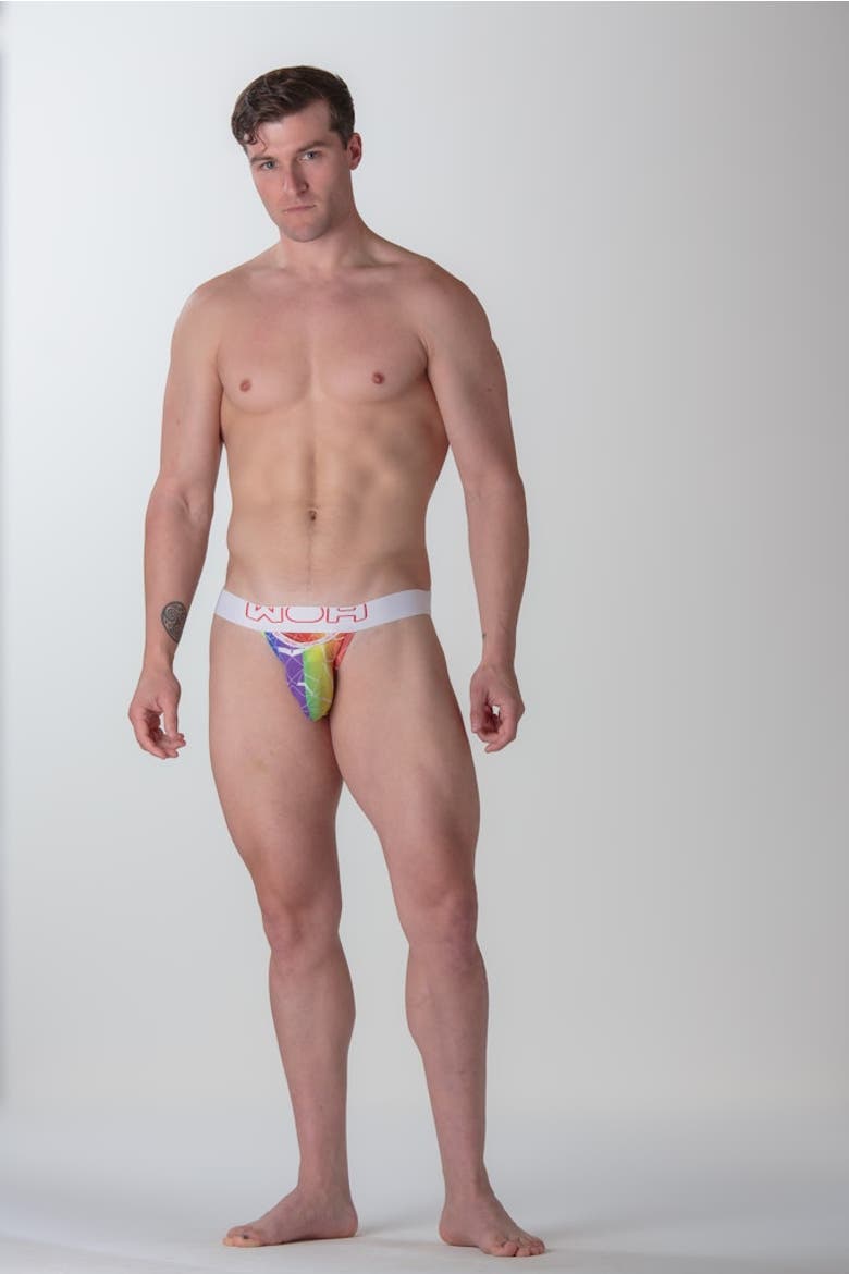 WOH Sexy Fun Tanga Briefs, Alternate, color, Multico Print