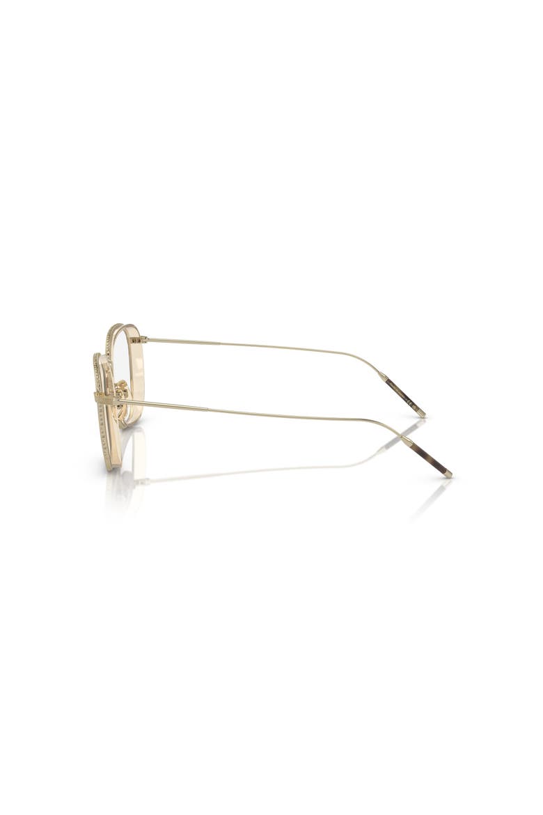 48mm Rectangle optical glasses, Alternate, color, Gold