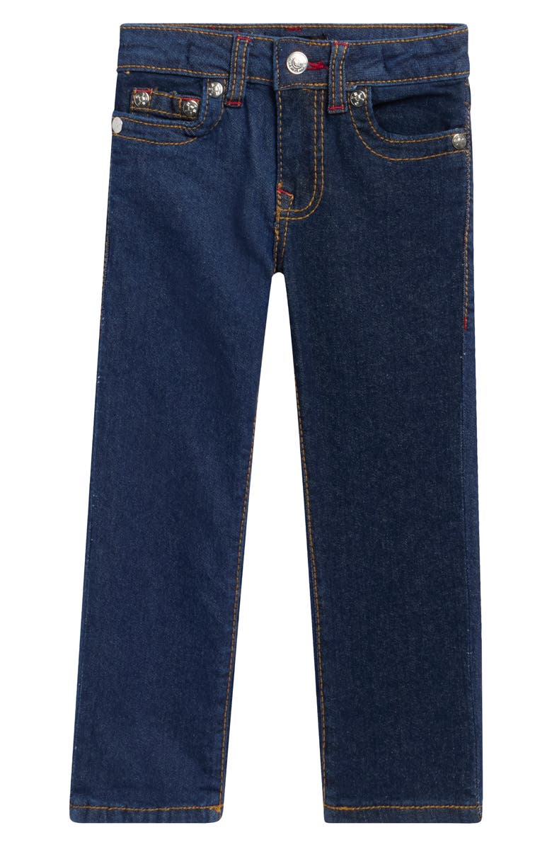 True Religion Kids' Core Ricky Jeans, Main, color, Deep Blue