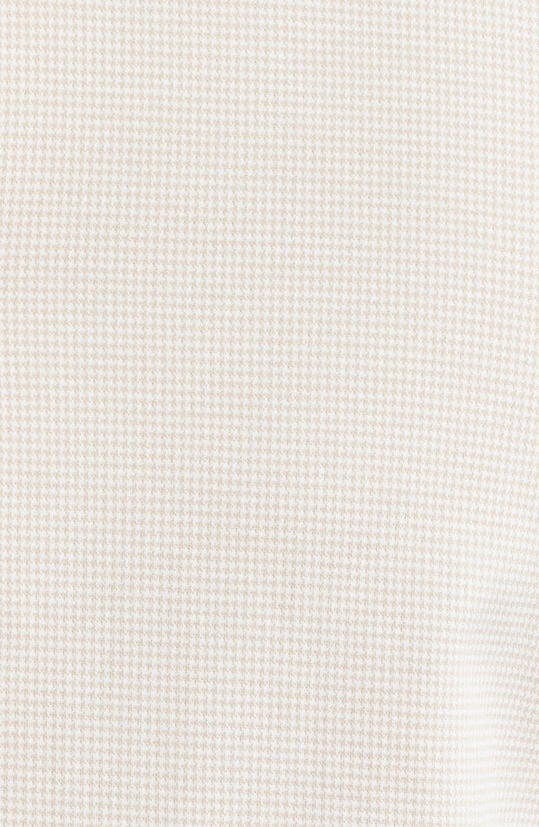 Bugatchi Devon Micro Houndstooth OoohCotton<sup>®</sup> Button-Up Shirt, Alternate, color, Sand