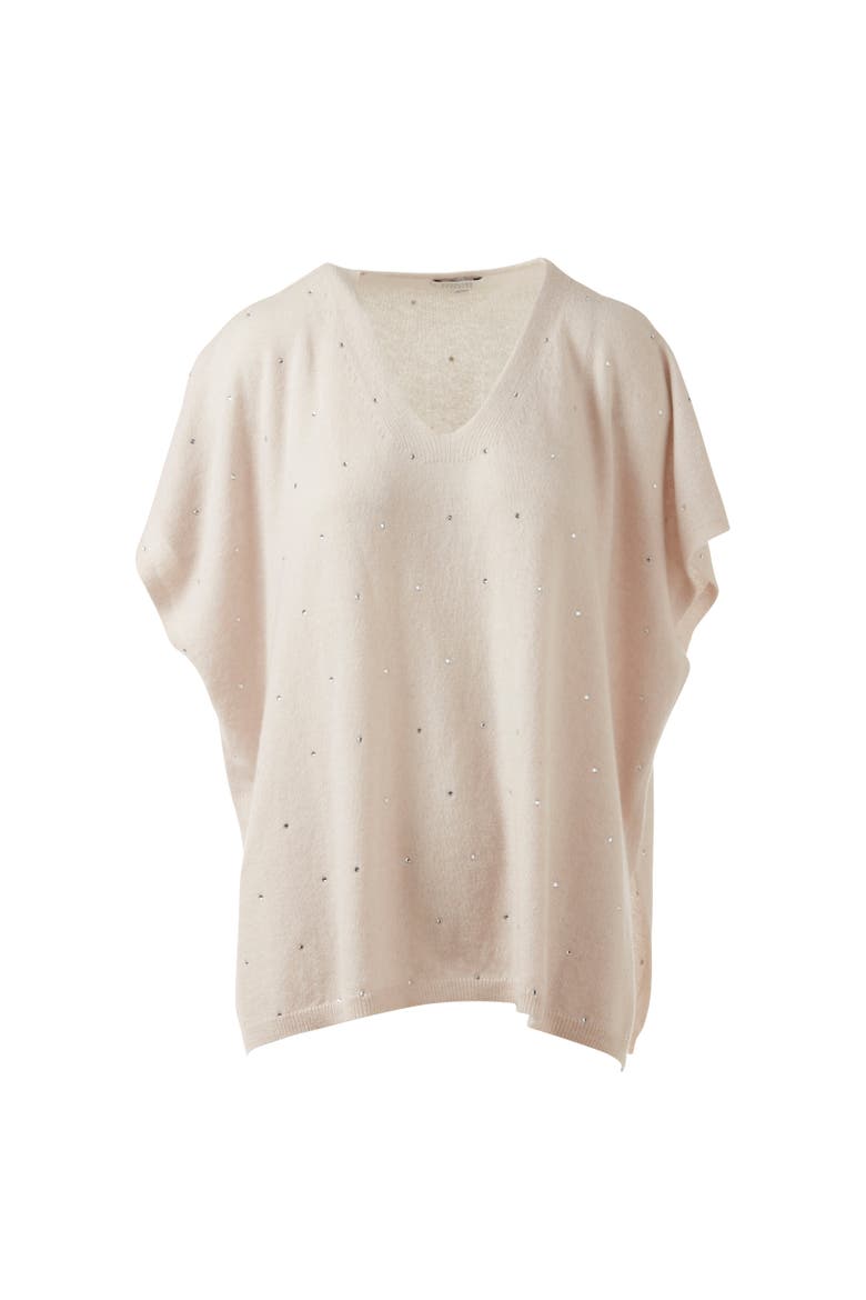 Crystal Vee Popover, Main, color, Oat