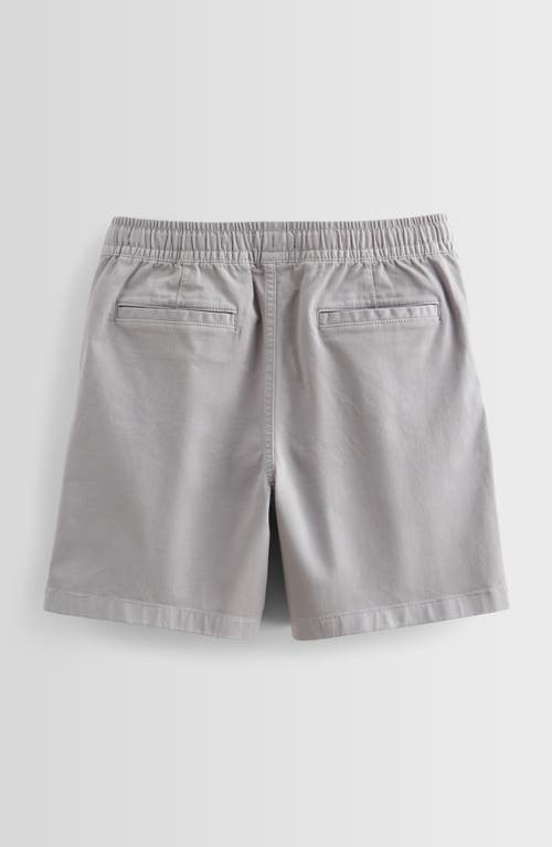 Nordstrom Kids' Essential Stretch Twill Shorts In Grey Sleet