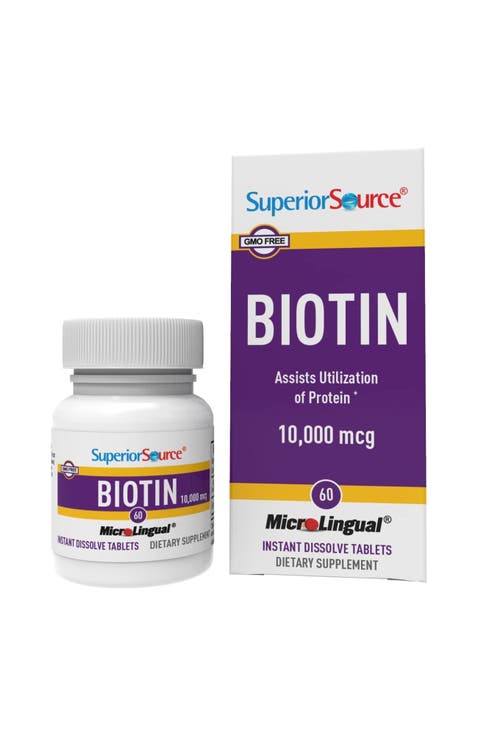 Biotin Sublingual Dissolving Tablets