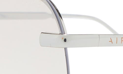 Aire Venatici 137mm Aviator Sunglasses In Silver
