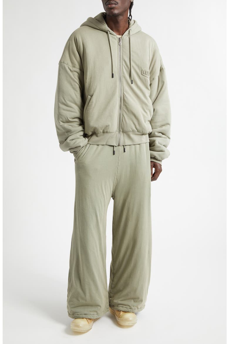 Wadded Bontans Wide Leg Sweatpants, Alternate, color, VETIVER