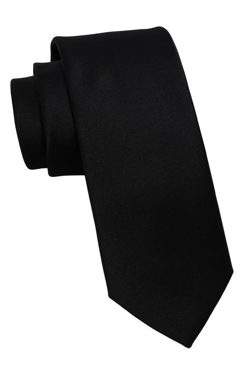 Satin Solid Tie