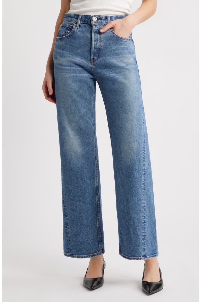 Salisbury Wide Leg Jeans, Main, color, BLUE