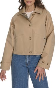 Levi's Reversible Crop Trench Jacket
