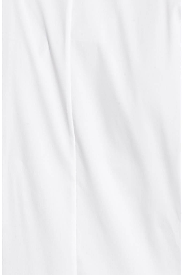 'Kerry' Stretch Poplin Blouse, Alternate, color, WHITE