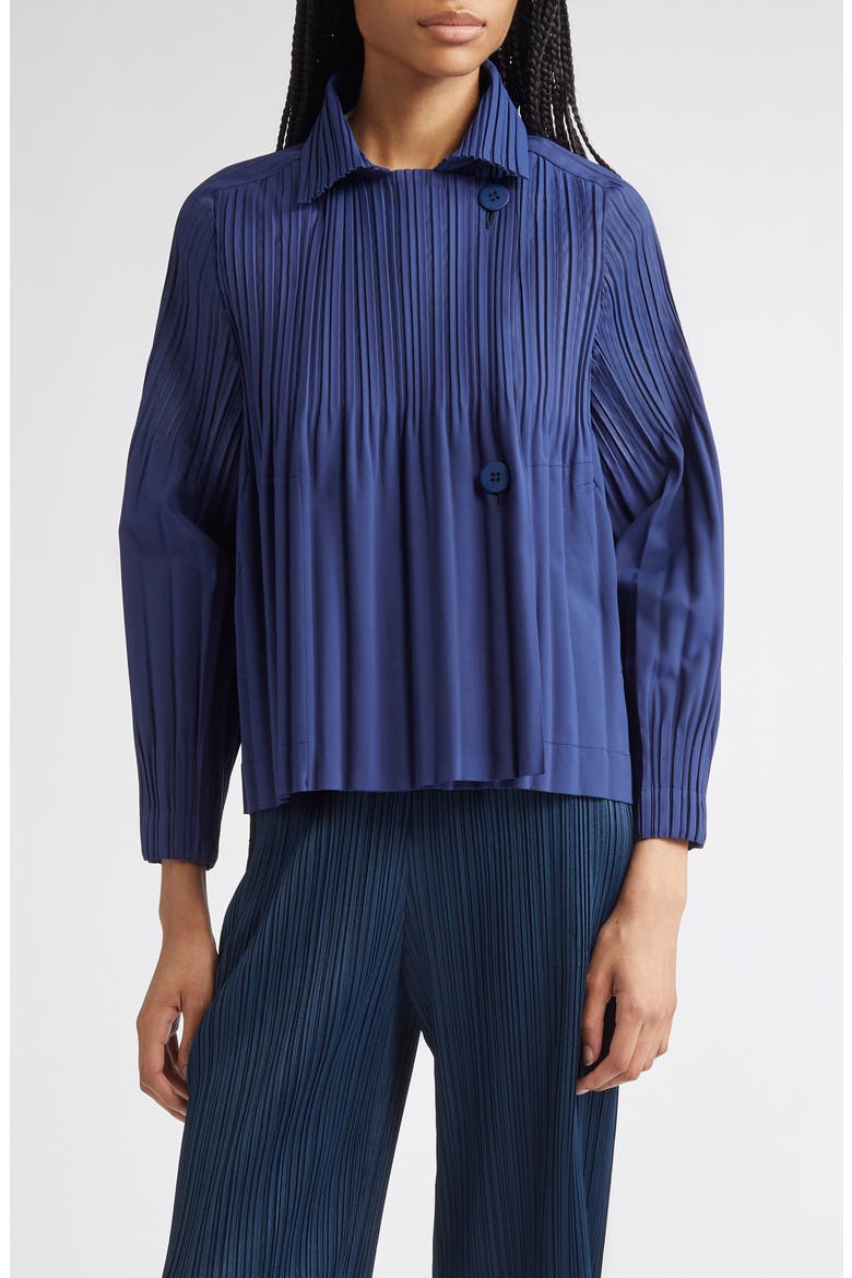 Smooth Pleated Coat (Women) | Nordstrom
