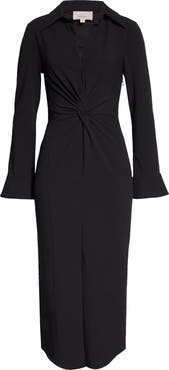 Cinq à Sept Mckenna Long Sleeve Midi Dress