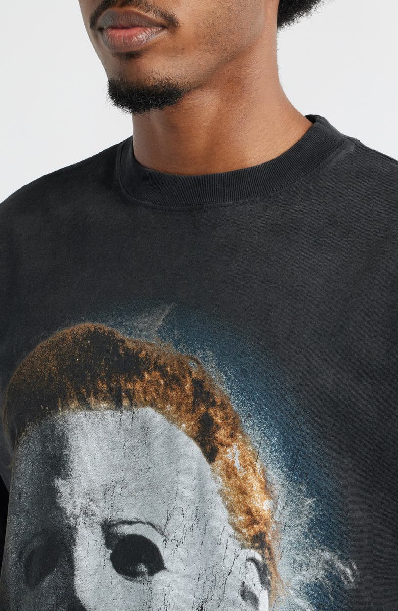 ID Supply Co Halloween<sup>®</sup> Cotton Graphic T-Shirt, Alternate, color, Washed Black