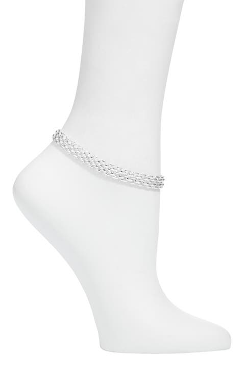 Francis Mesh Chain Anklet