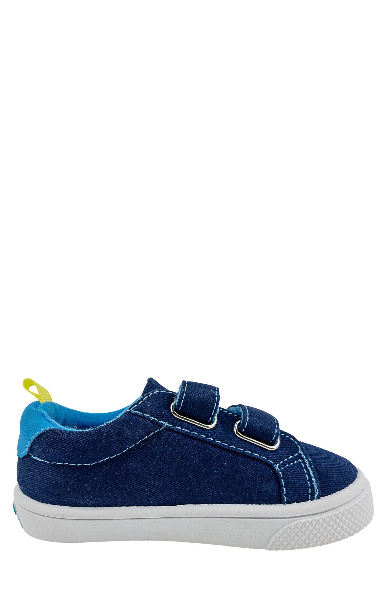 RAINBOW DAZE Dino Double Strap Athletic Sneaker, Alternate, color, Blue