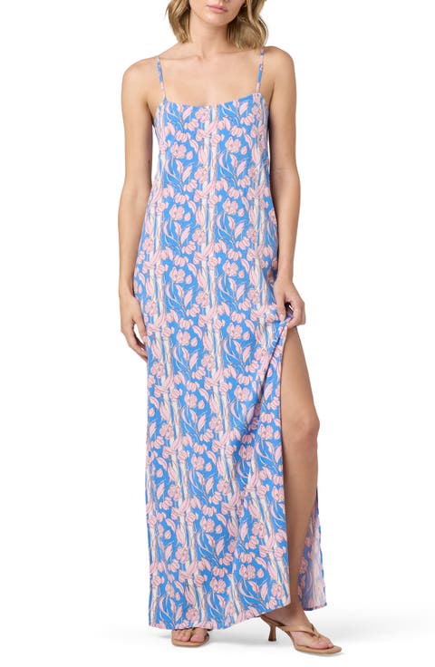 Slit Maxi Slipdress