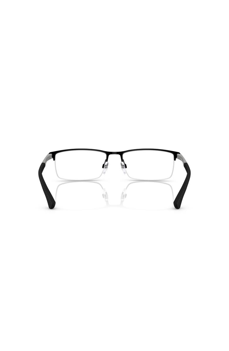 Emporio Armani 57mm Rectangle optical glasses, Alternate, color,