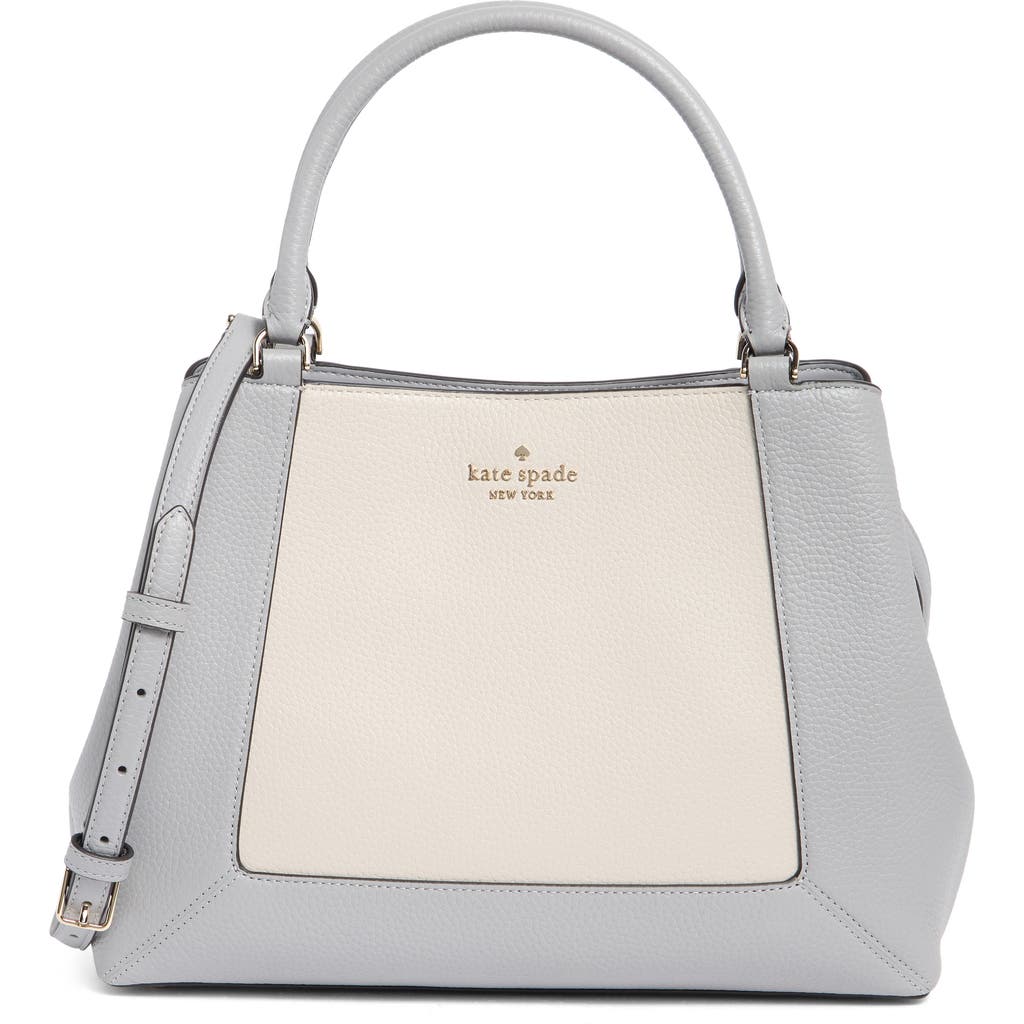 KATE SPADE KATE SPADE NEW YORK LENA COLORBLOCK LEATHER SATCHEL BAG