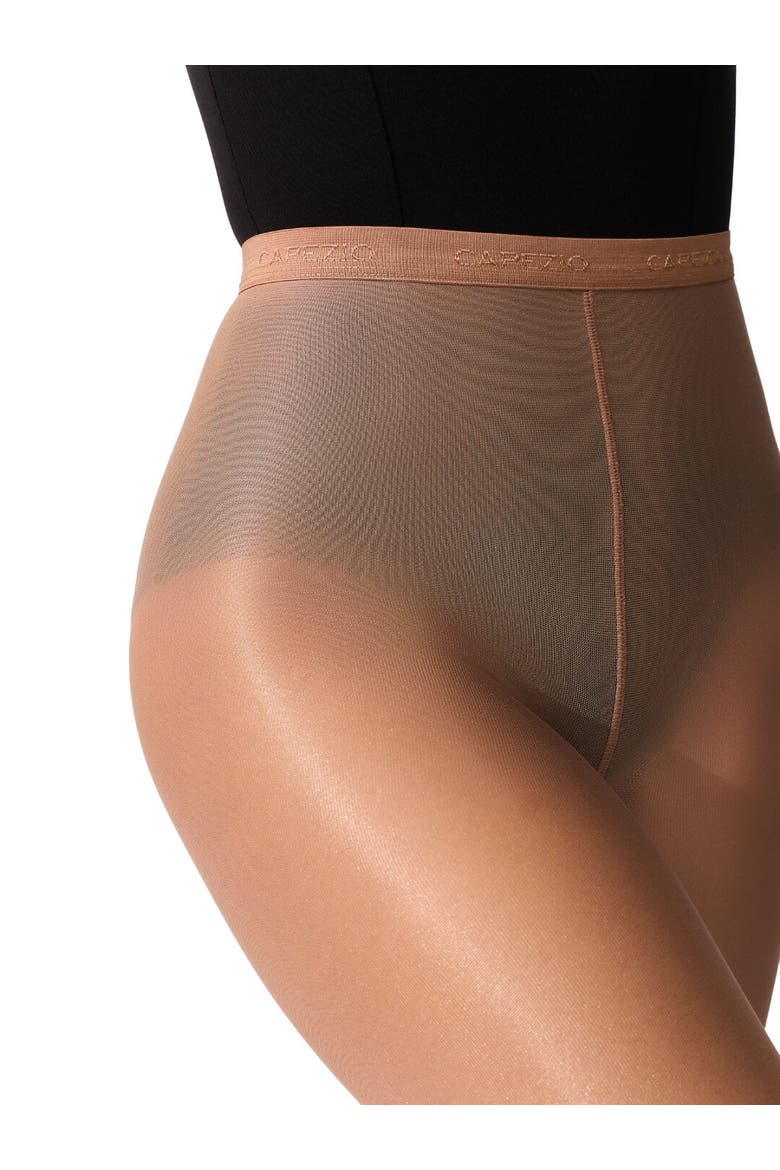 Ultra Shimmery Footed Tight, Alternate, color, beige/khaki