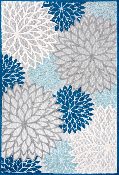Minori Floral High-Low Indoor/Outdoor Area Rug