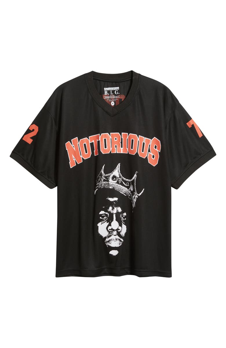Merch Traffic Biggie Graphic T-Shirt, Alternate, color, Black