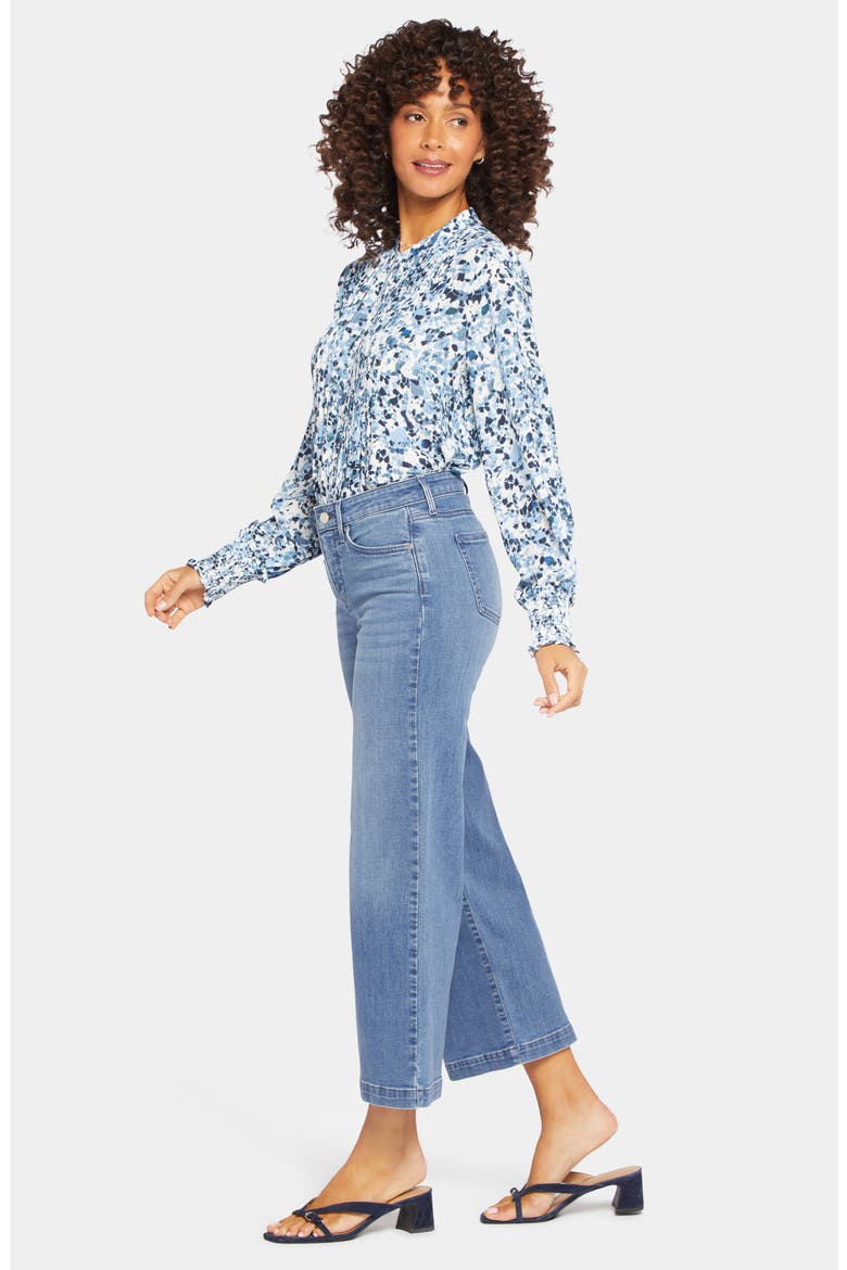 Teresa Ankle Wide Leg Jeans, Alternate, color, SWEETBAY