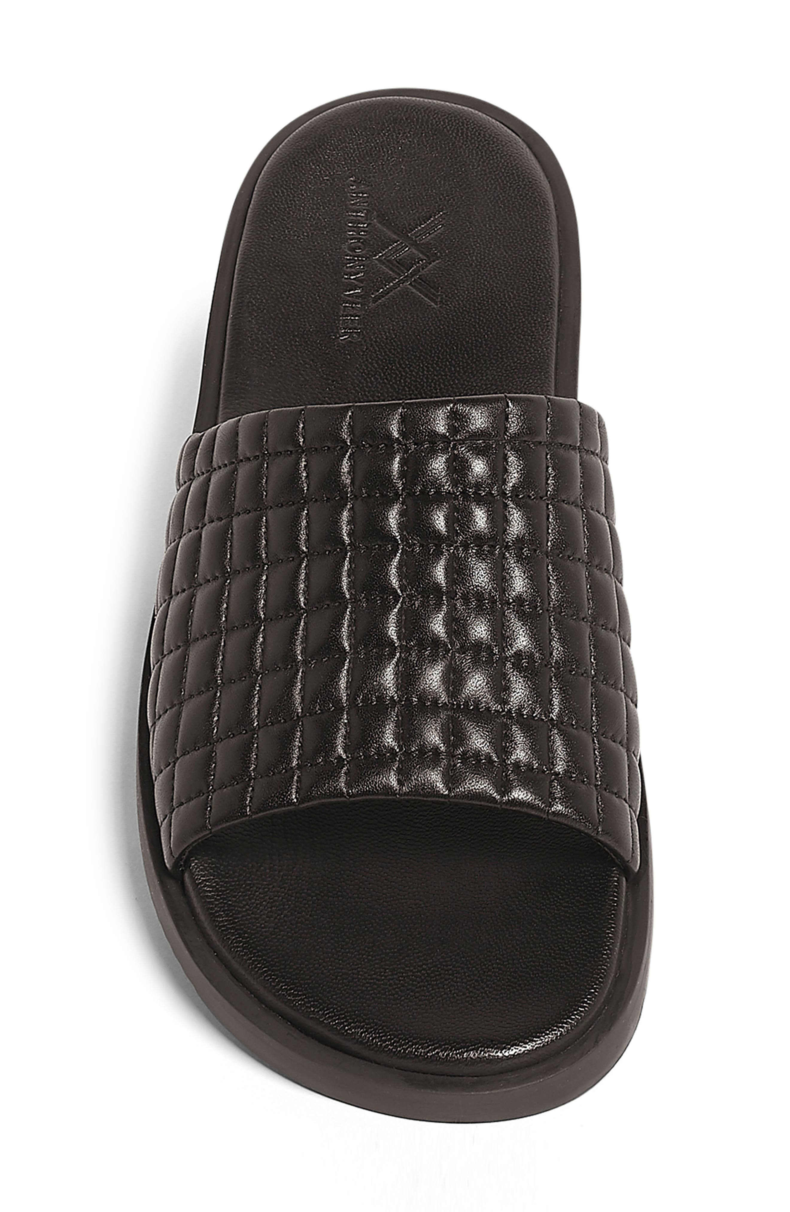 Anthony Veer Miami Slide Sandal, Alternate, color, Black