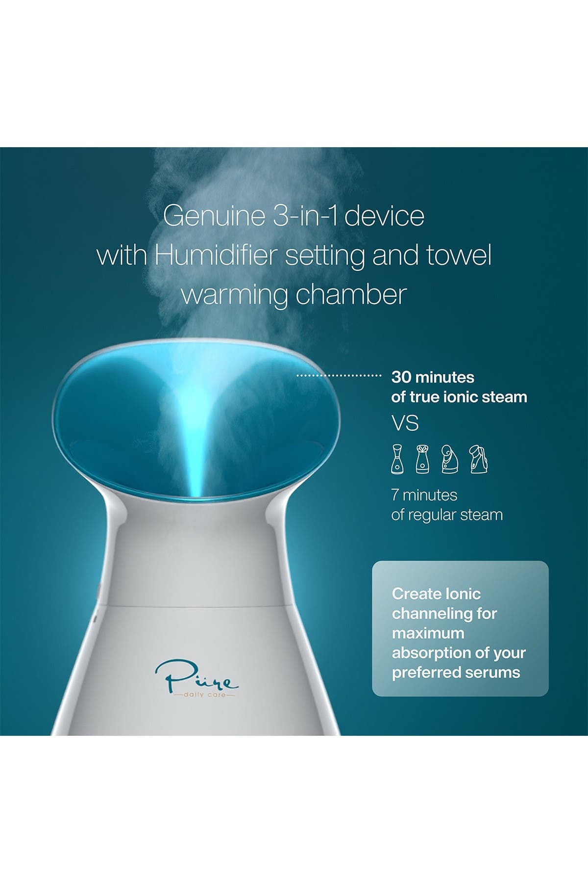 Pure Daily Care NanoSteamer Facial Steamer - Thumbnail 4