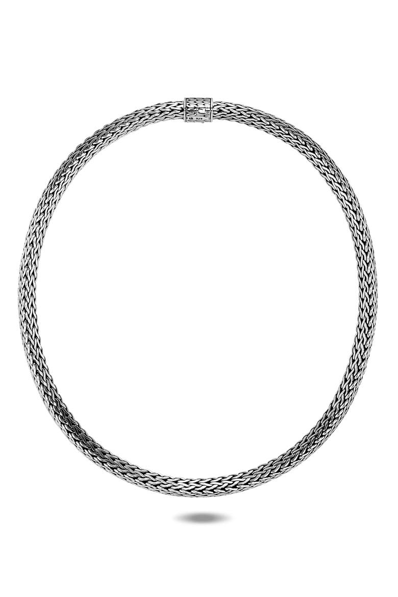 Tiga Chain 8mm Necklace, Alternate, color, SILVER