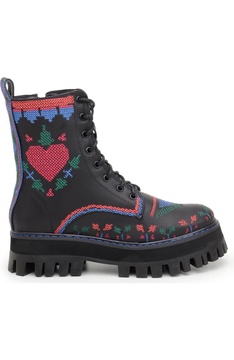 FARM Rio Stitched Lace-Up Boot, Alternate, color,