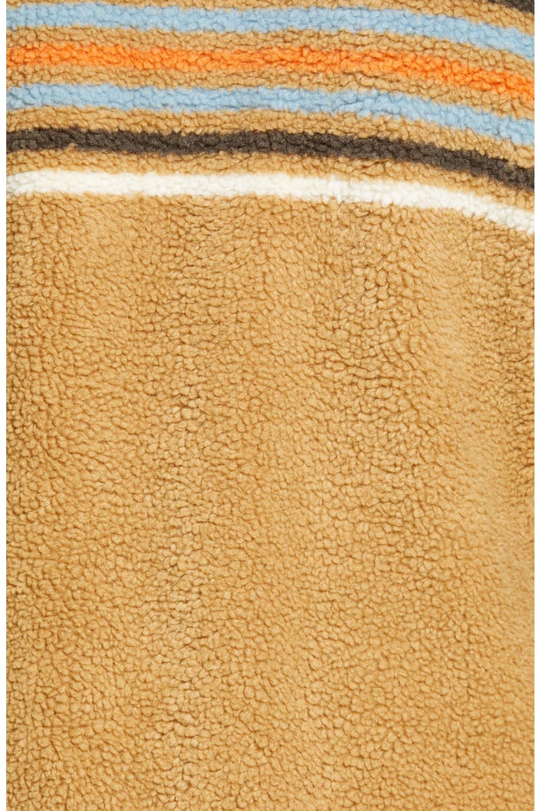 Brooke Chimayo High Pile Fleece Jacket, Alternate, color, CHAMOIS CHIMAYO