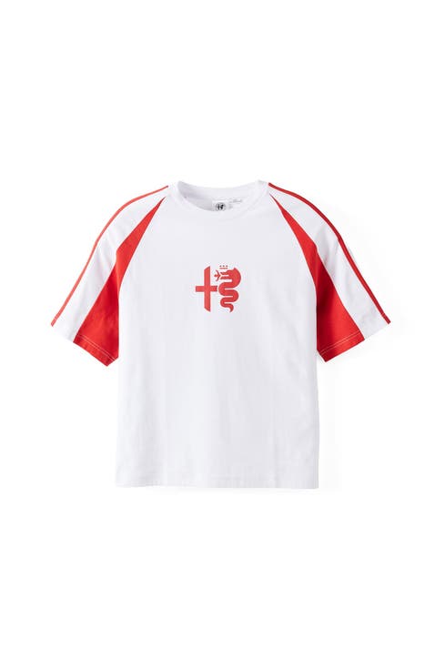 Men's Cropped Fit Alfa Romeo T-Shirt