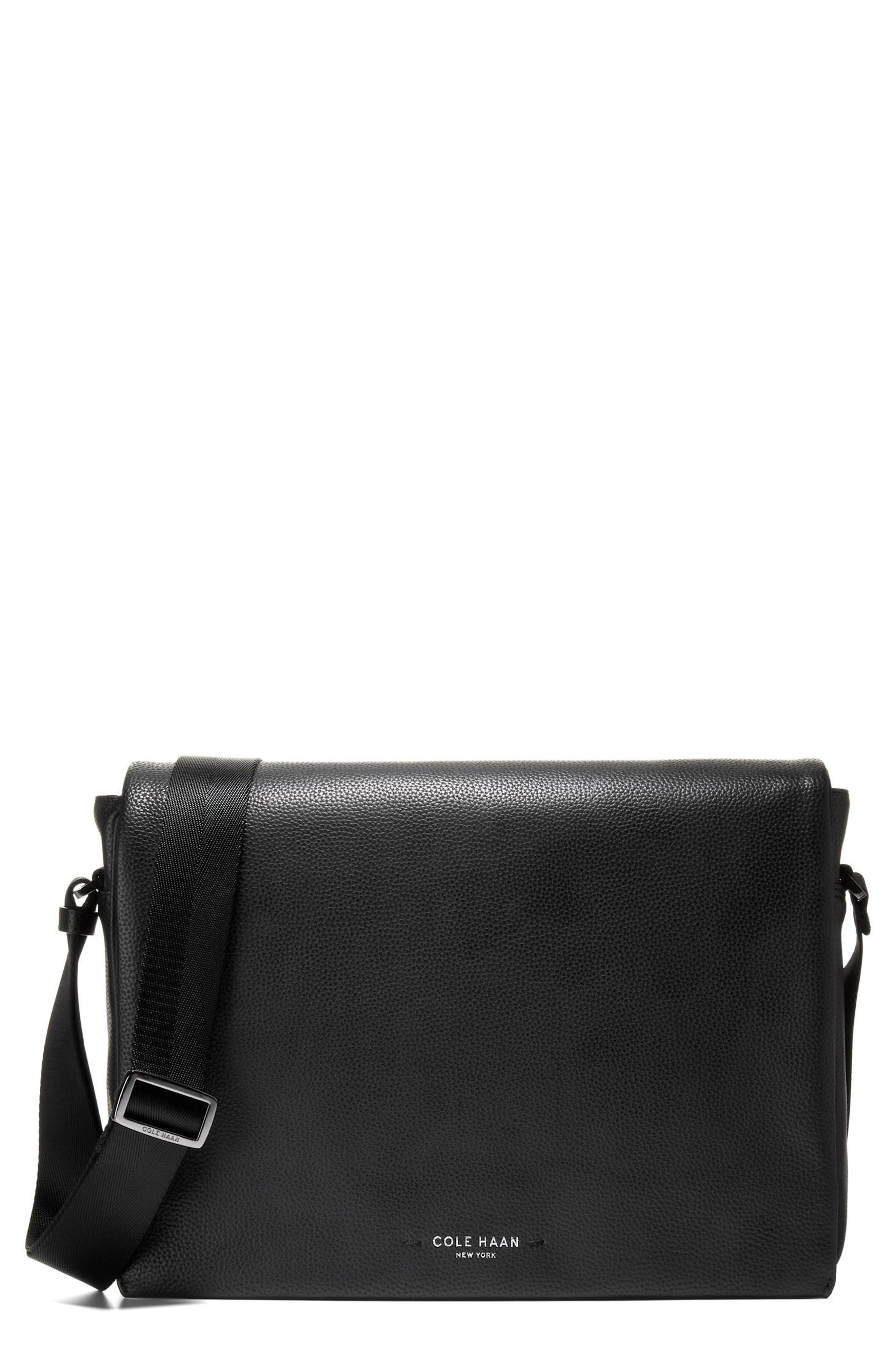 Belmont Leather Messenger Bag