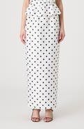 French Connection Polka Dot Maxi Skirt