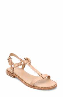 Ash Patsy Stud Ankle Strap Sandal