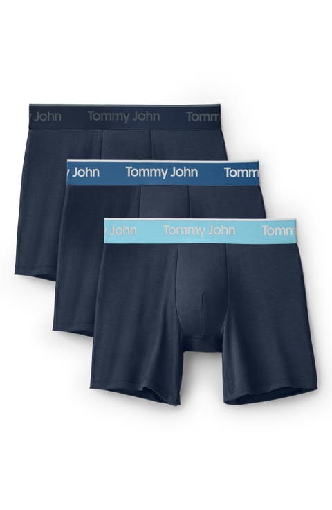 3-Pack Second Skin 6-Inch Stretch Modal Boxer Briefs