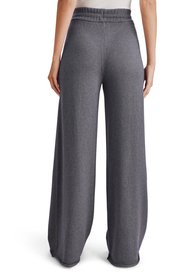 Haven Tie Waist Sweater Pants, Alternate, color, ASH NAVY