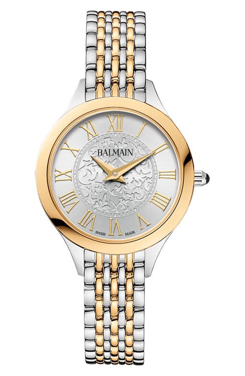 Balmain Watches Two-tone Bracelet Strap Watch, 29mm