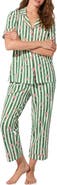 BedHead Pajamas Print Jersey Crop Pajamas
