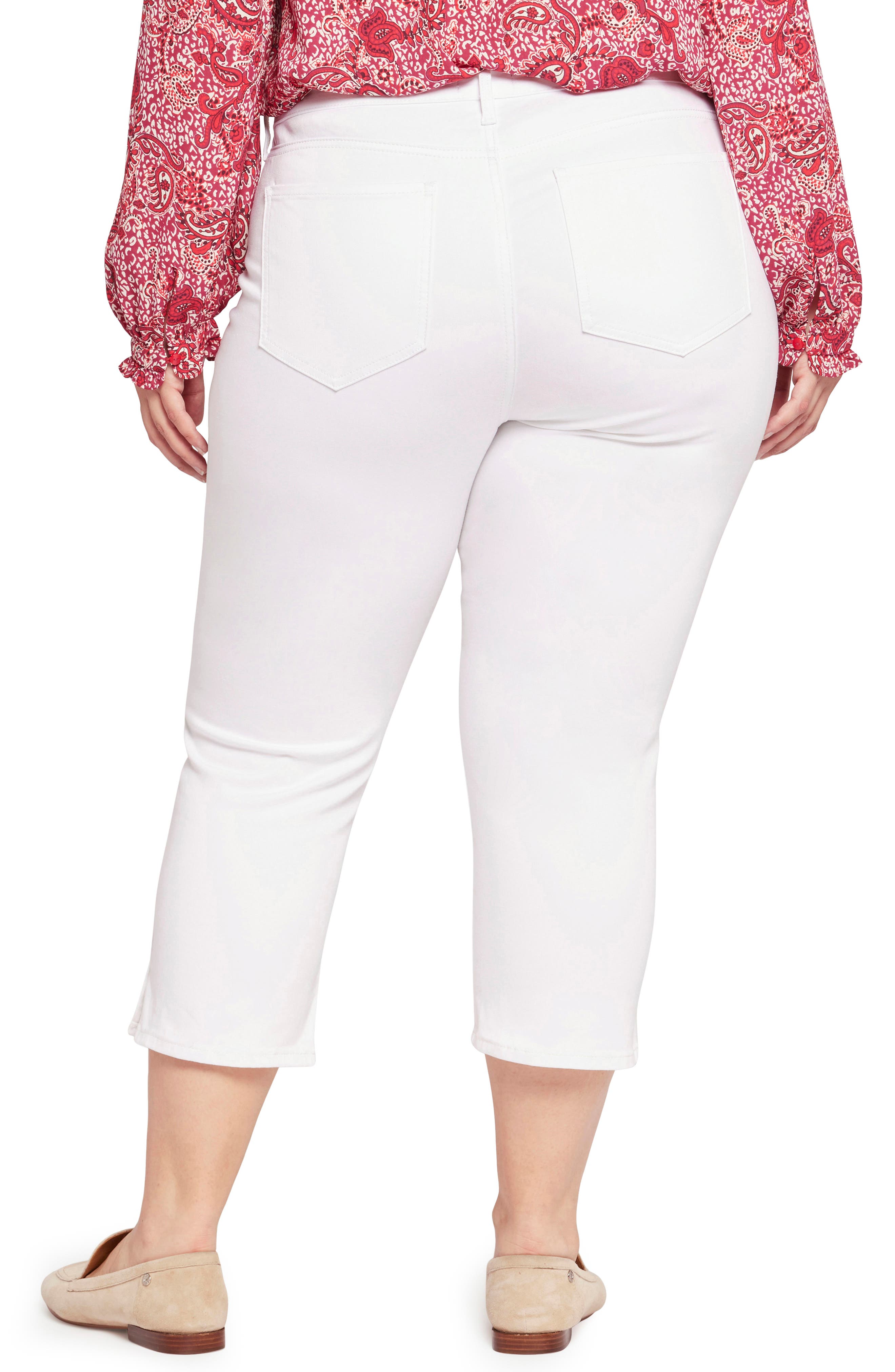 Chloe Capri Side Slit Jeans - image 2