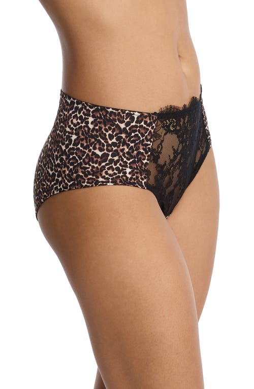 Skarlett Blue Entice Lace Trim Briefs In Black